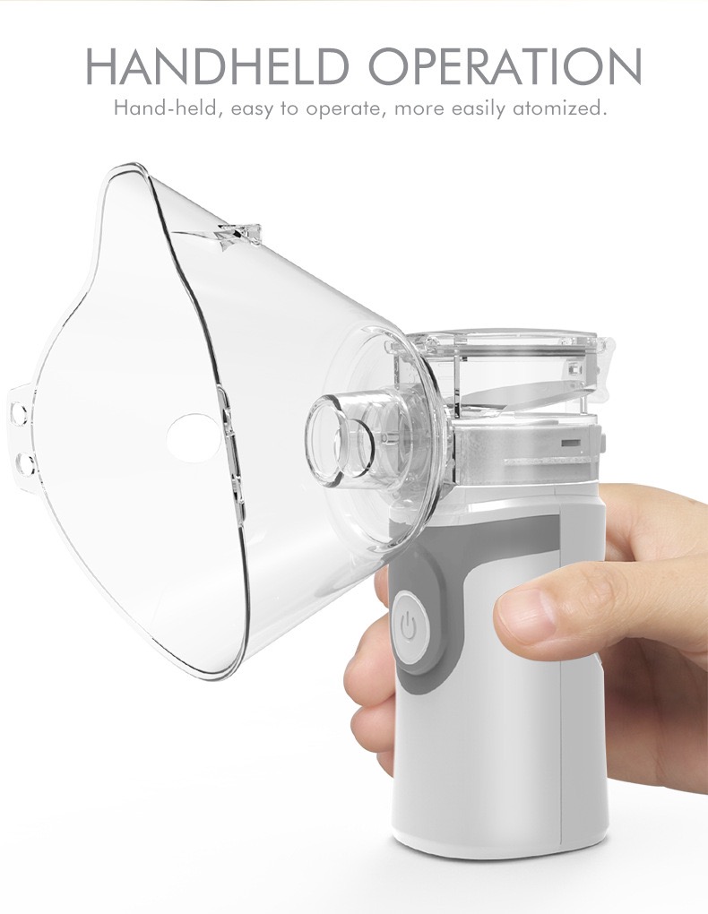 Mini Handheld Nebulizer Machine wholesale Price / Portable Ultrasonic Mesh Nebulizer handhel for healthcare