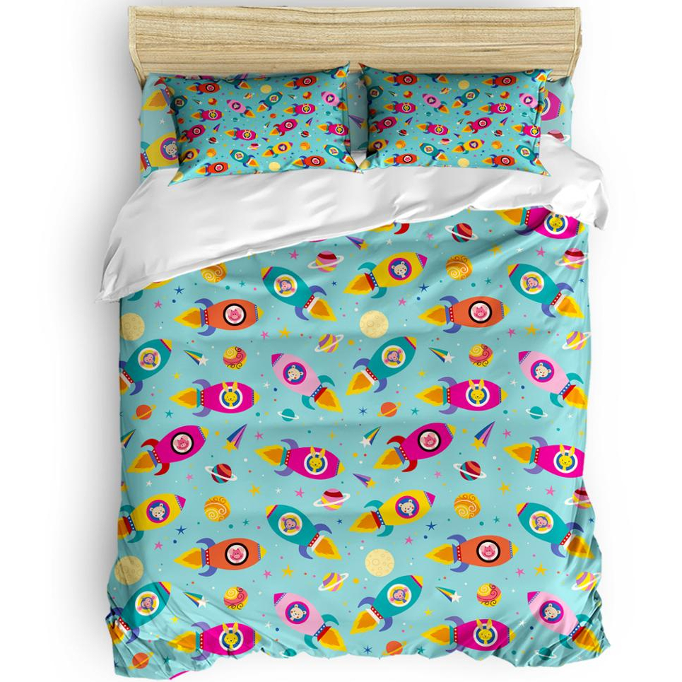 African Style Customized Hotel Bedding Set
