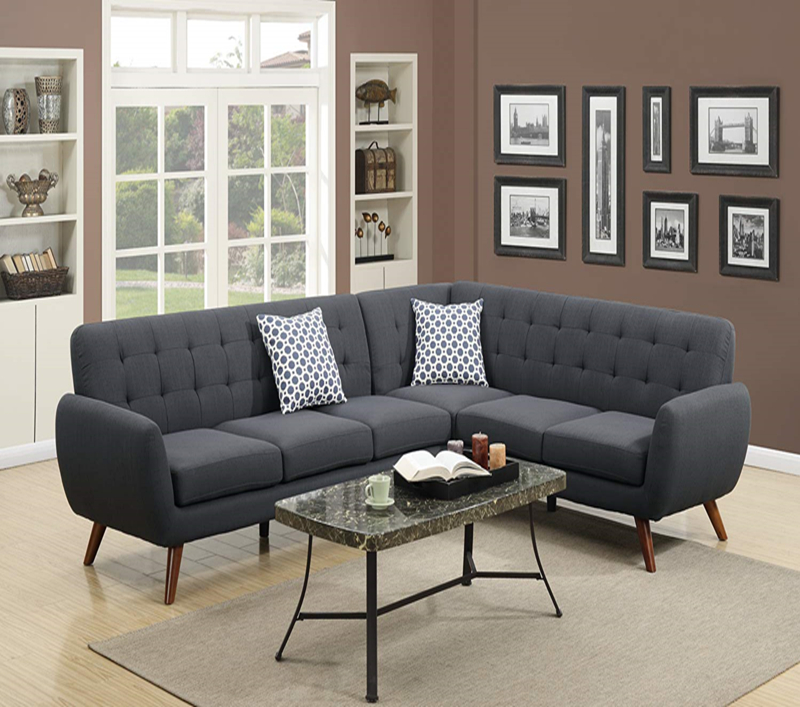 Istikbal low back rest fiber sofa set iran para sala