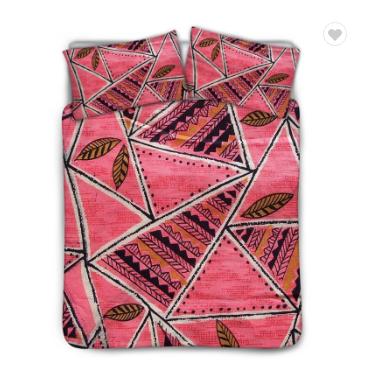 Ankara African 3D Printed King Modern Deluxe Bedding Set
