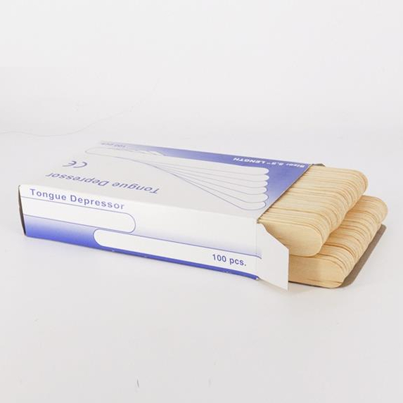 Manufacturers sell disposable wooden tongue spatulas