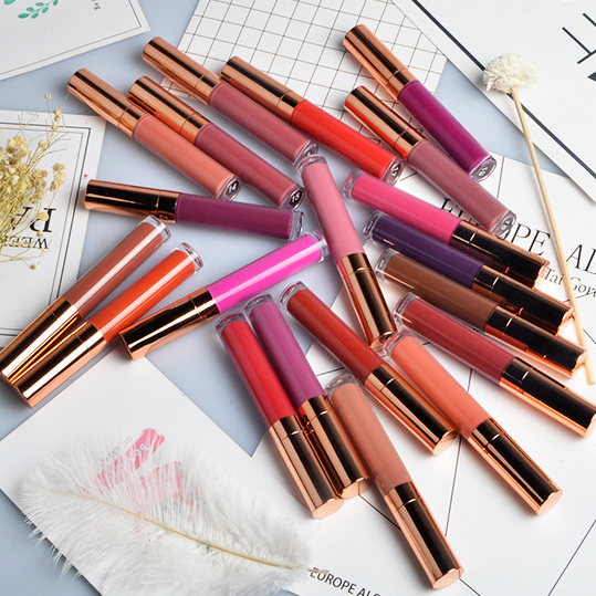 Vegetarian cruel free cosmetics for African private label 5ml capacity flash matte lip gloss