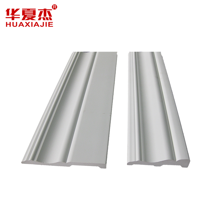 High foam PVC wall accessories skirting board