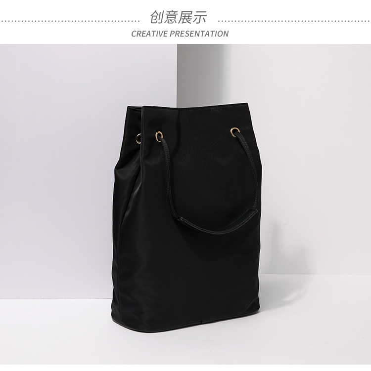 Yuan Benliang factory vertical simple nylon lady tote bag