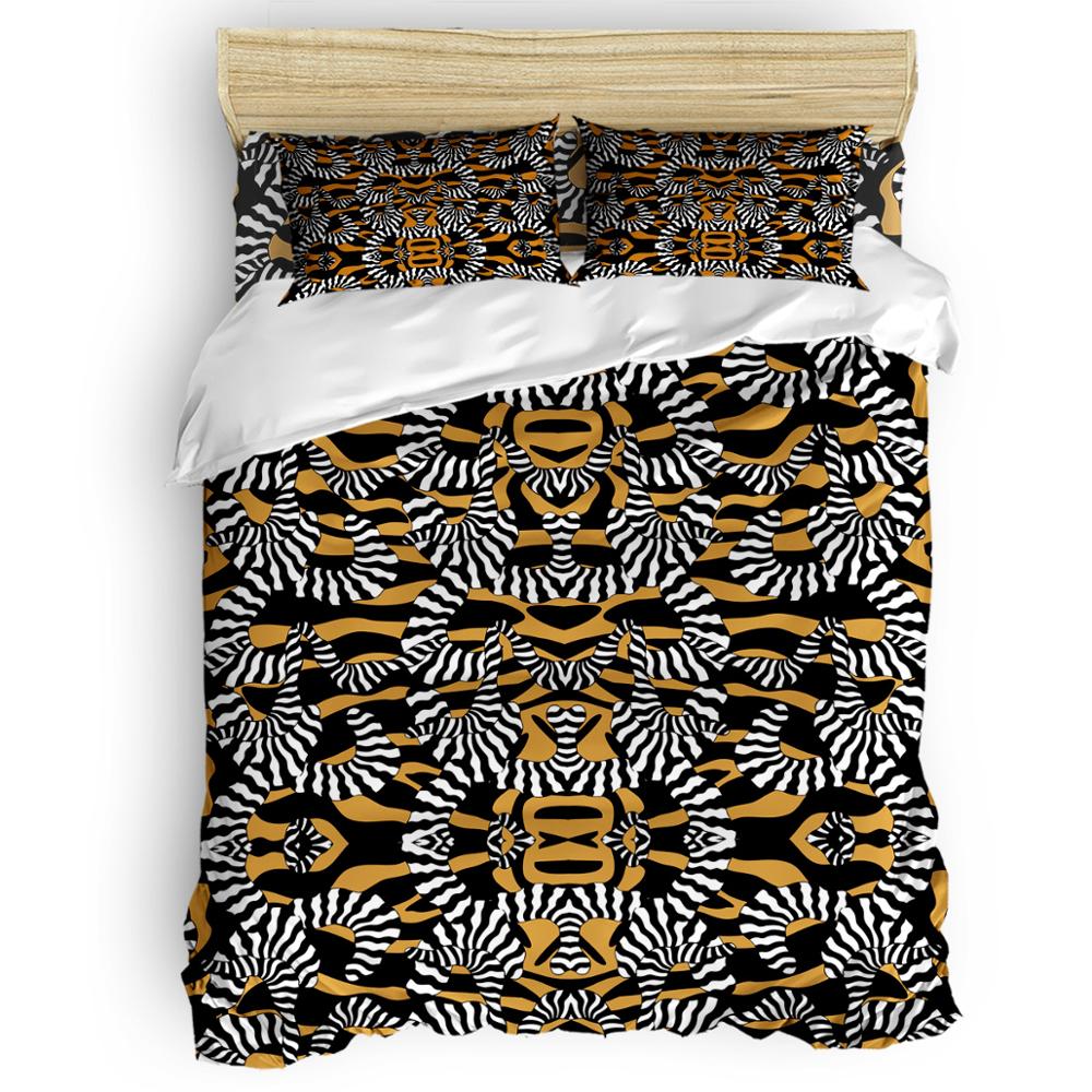 African Style Customized Hotel Bedding Set