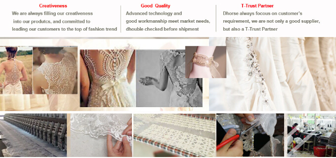 Factory direct low MOQ custom off-white nylon turkish border lace trim for wedding dress/ wedding veil 