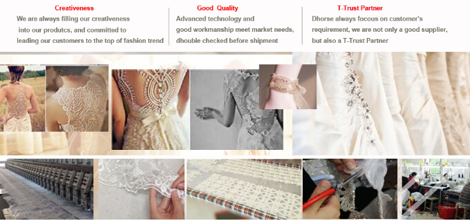 Factory direct low MOQ custom off-white nylon turkish border lace trim for wedding dress/ wedding veil