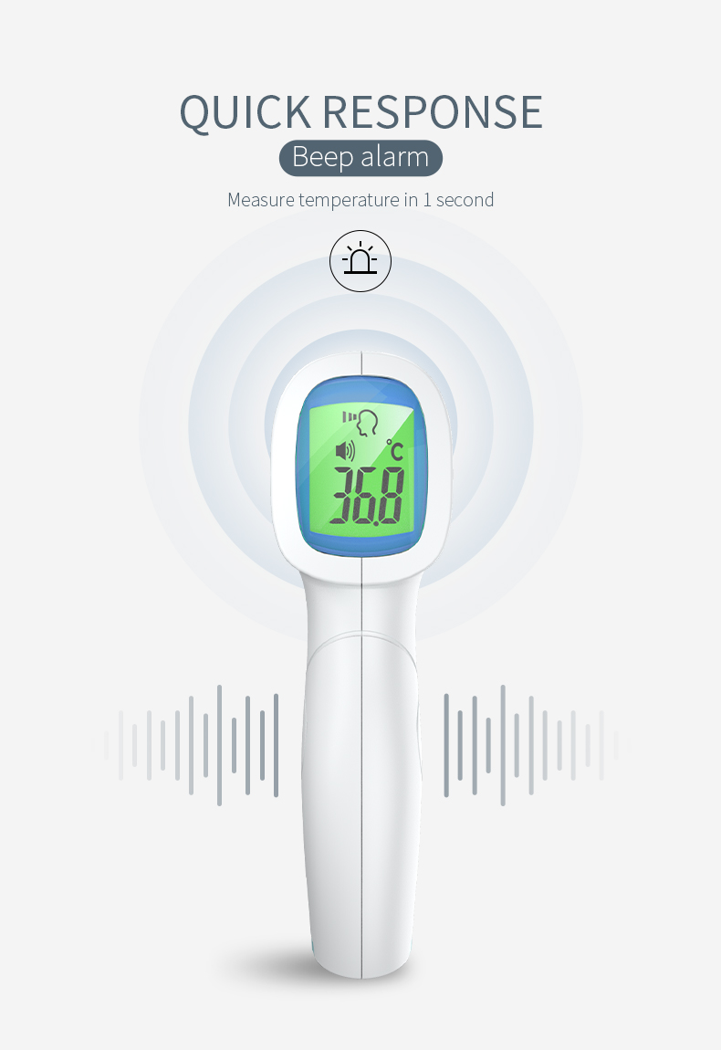 Popular digital contactless infrared forehead thermometer gun