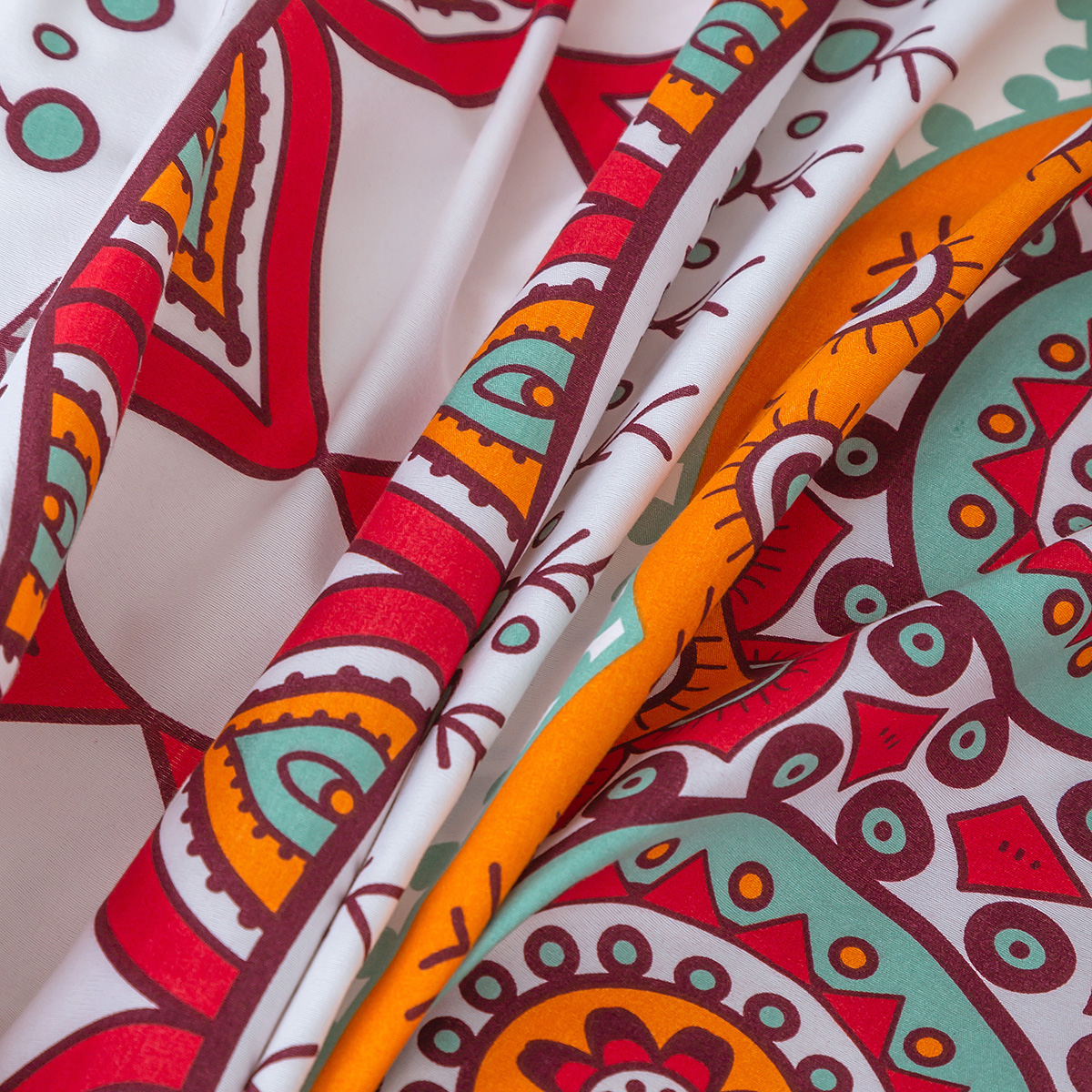 Home textile lavish African printed bedding set