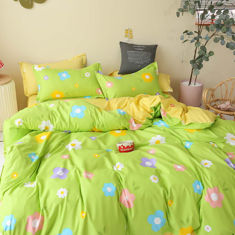 Custom baby 3D cartoon cute African polyester fabric bedding set