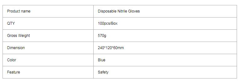 Manufacturers direct medical nitrile testing gloves
