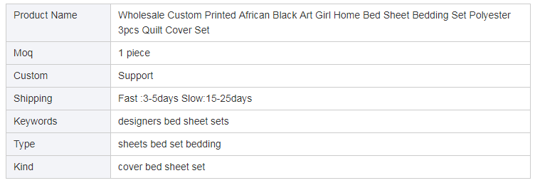 Ankara African 3D Printed King Modern Deluxe Bedding Set