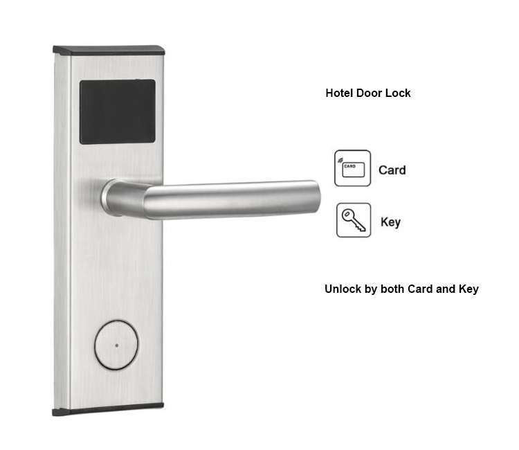 T57 card RFID key card smart hotel room RF door lock