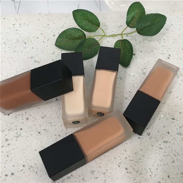 Naked matte African makeup liquid color-changing foundation