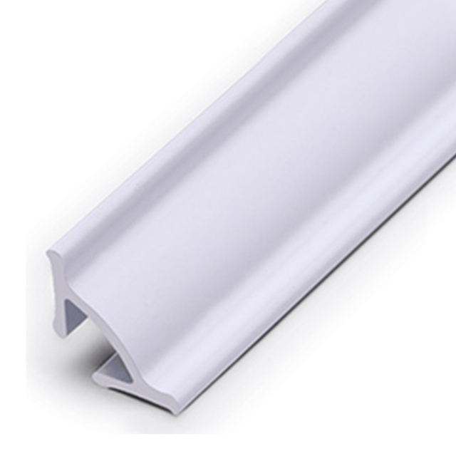 Extruded aluminum anodic oxidation skirting board