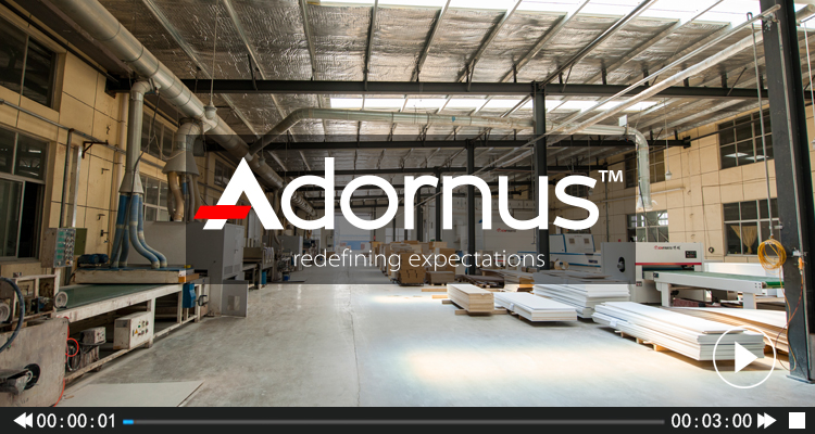 Adornus Dubai Home Laminate Kitchen Furniture Guangzhou
