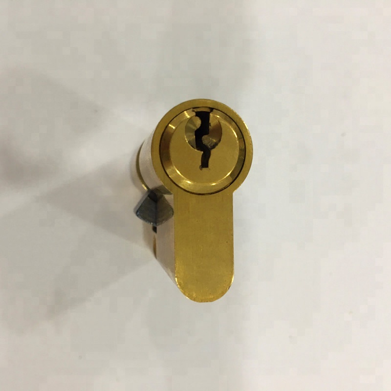 European brass core door lock