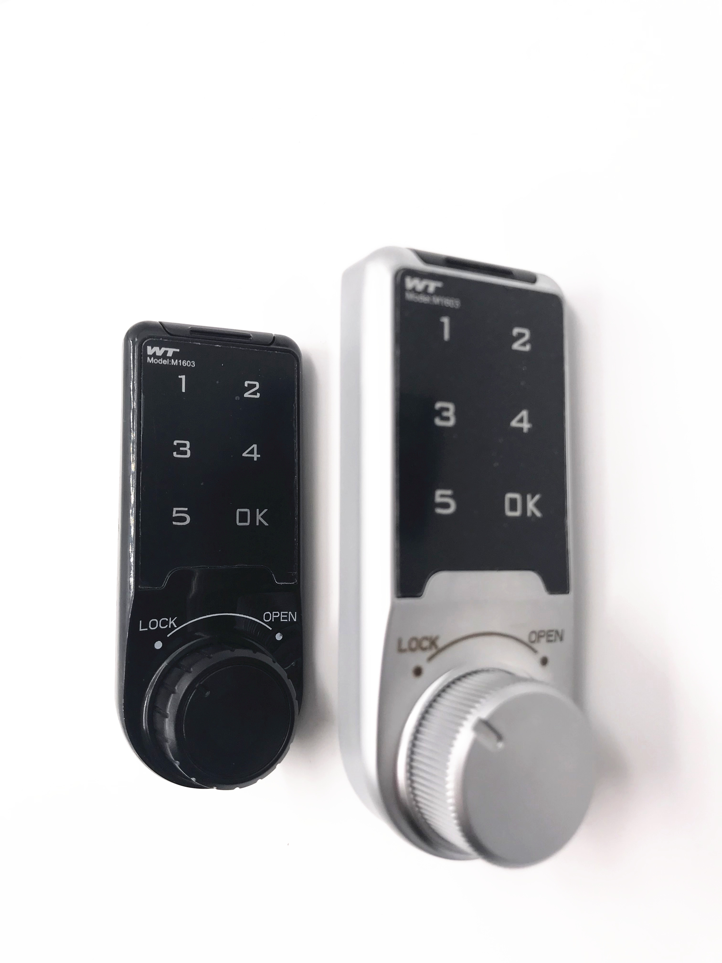 Public and private digital cabinet locks