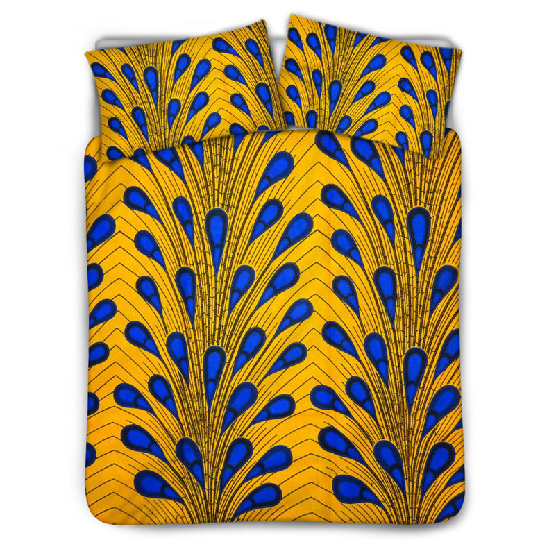 Ankara African 3D Printed King Modern Deluxe Bedding Set