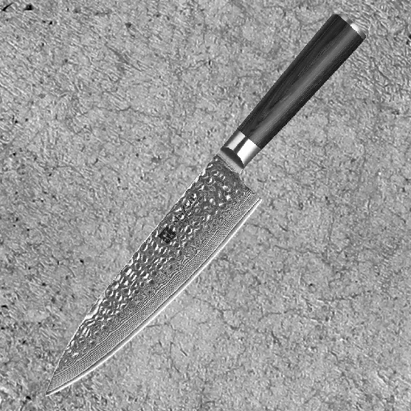 8 inch Professional Southeast Asian Damascus table knife
