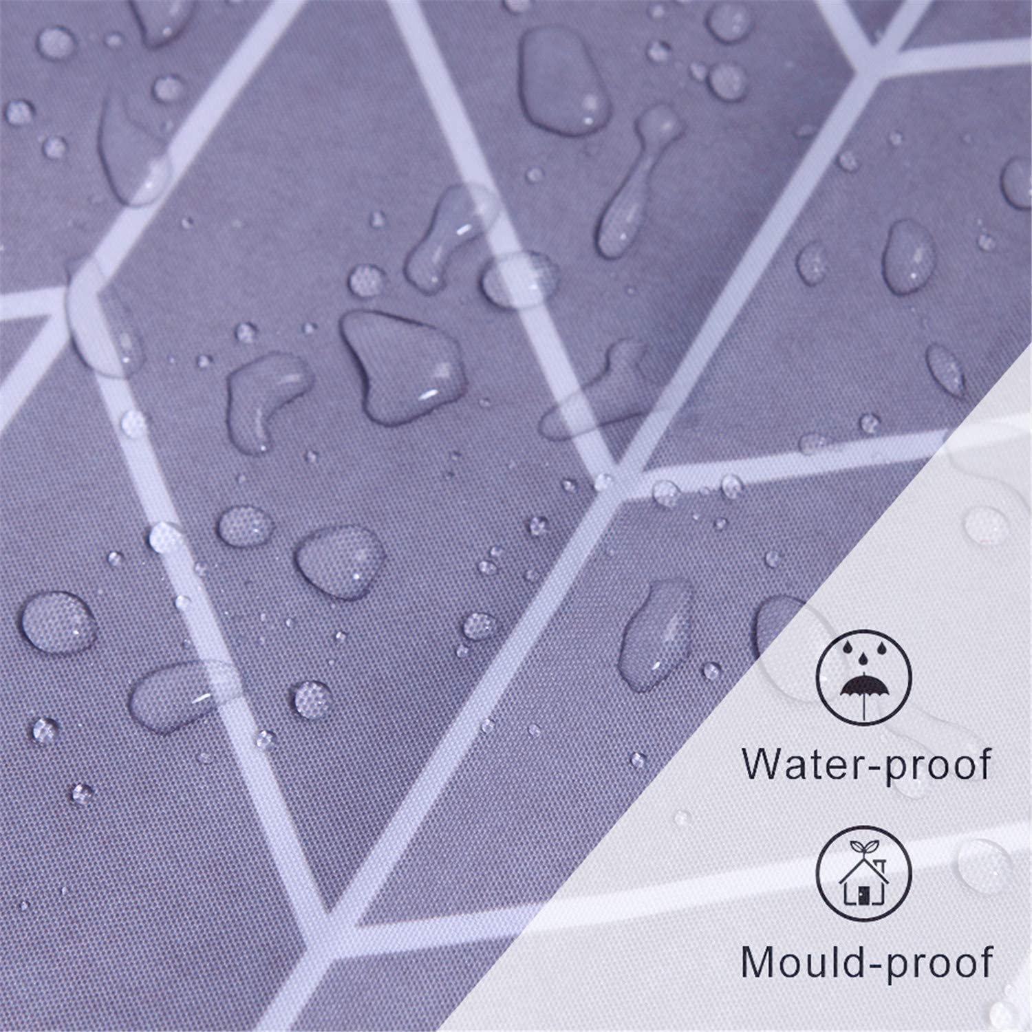 Support custom African girl magic 3D printing shower curtain