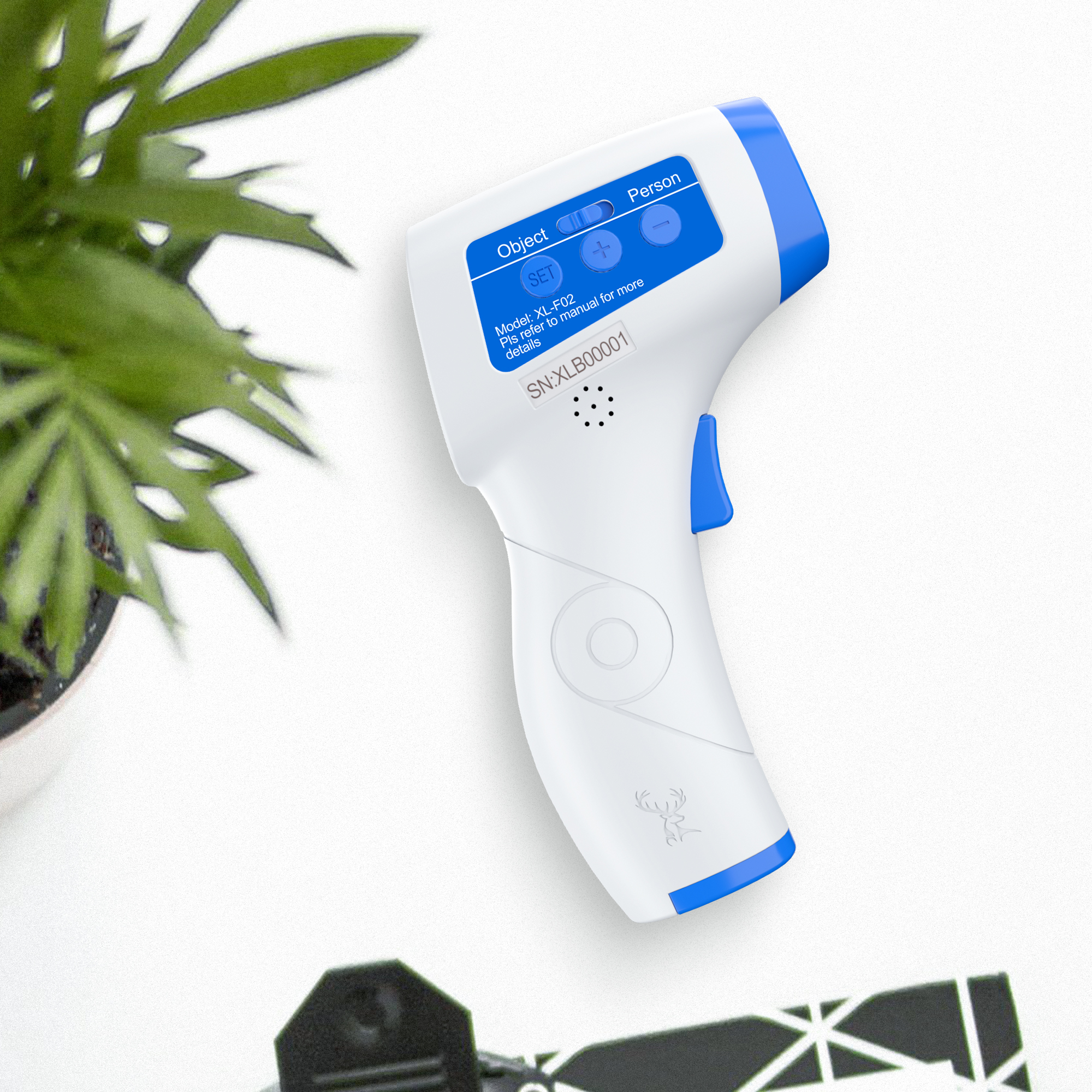 Popular digital contactless infrared forehead thermometer gun