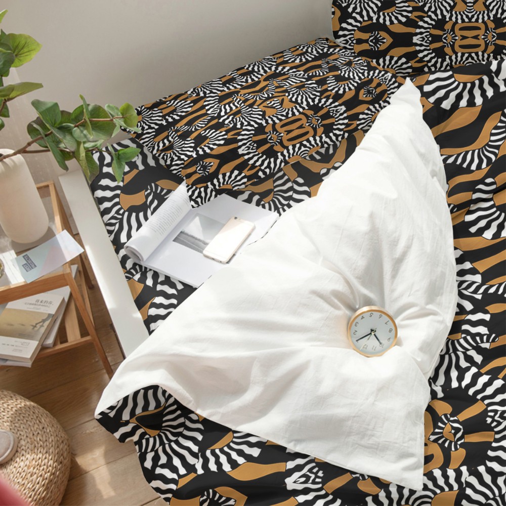 African Style Customized Hotel Bedding Set