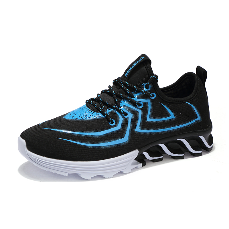 2020 New Arrival Breathable Comfortable Lace Up Men's Casual Shoes Sneakers For Men