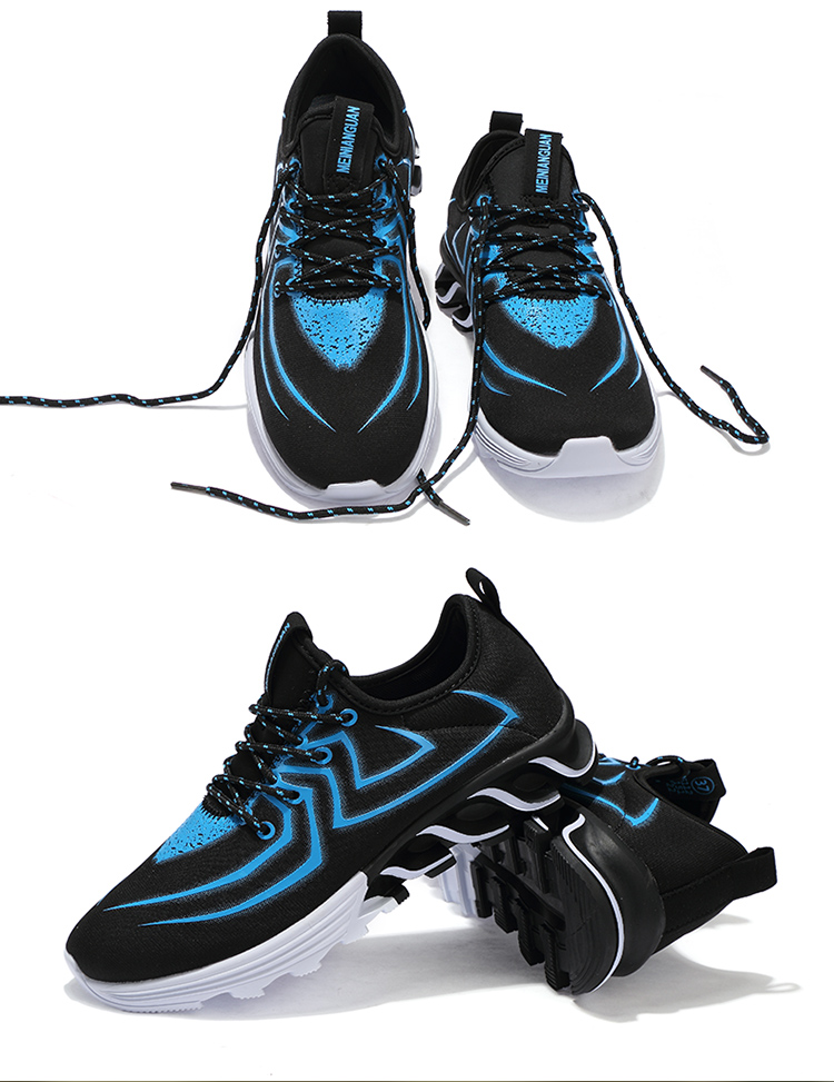 2020 New Arrival Breathable Comfortable Lace Up Men's Casual Shoes Sneakers For Men