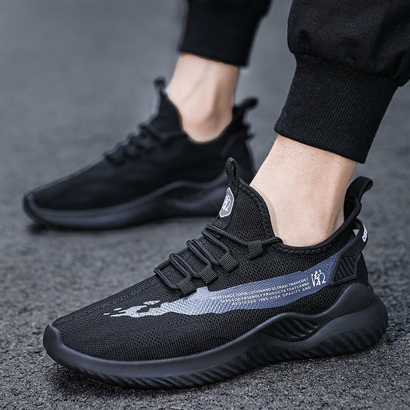 2021 Men's shoes Korean fashion sports leisure running fashion cloth shoes shoes for men sneakers for men