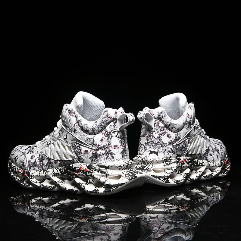 2021 High Top Breathable luxury Lightweight Hombre Casual men Shoes Fashion Sneakers