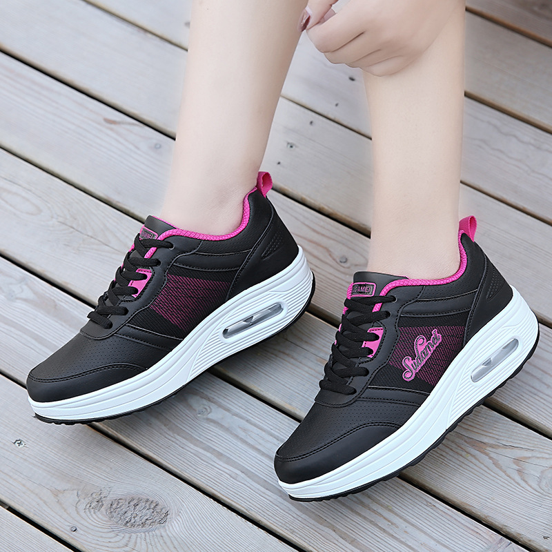 Women'S Sports Shoes Chunky Platform Fashion Sneaker.Ladies Wedges Shoes Women.Women'S Walking Shoes
