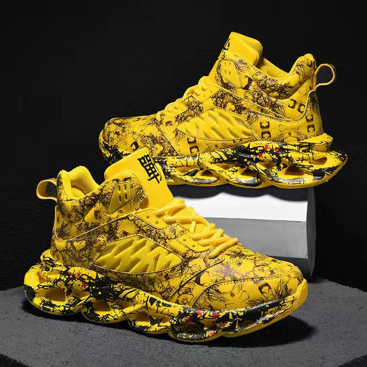 2021 High Top Breathable luxury Lightweight Hombre Casual men Shoes Fashion Sneakers