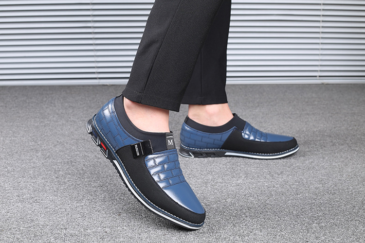 Latest Design Fashion Sneakers Low Price Boys Sneaker Brown Black Blue Color Casual Shoes For Men