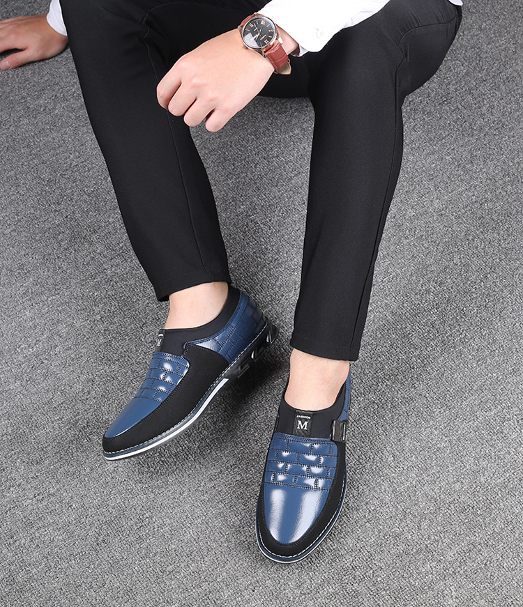 Latest Design Fashion Sneakers Low Price Boys Sneaker Brown Black Blue Color Casual Shoes For Men