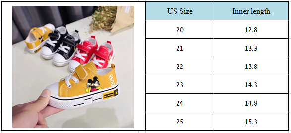 Children's Canvas Shoes Spring New 2021 Cartoon Girls' Shoes Students' Casual Shoes Boys' Shoes Sneakers