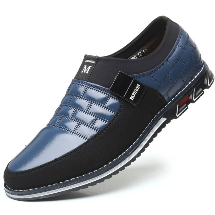 Latest Design Fashion Sneakers Low Price Boys Sneaker Brown Black Blue Color Casual Shoes For Men