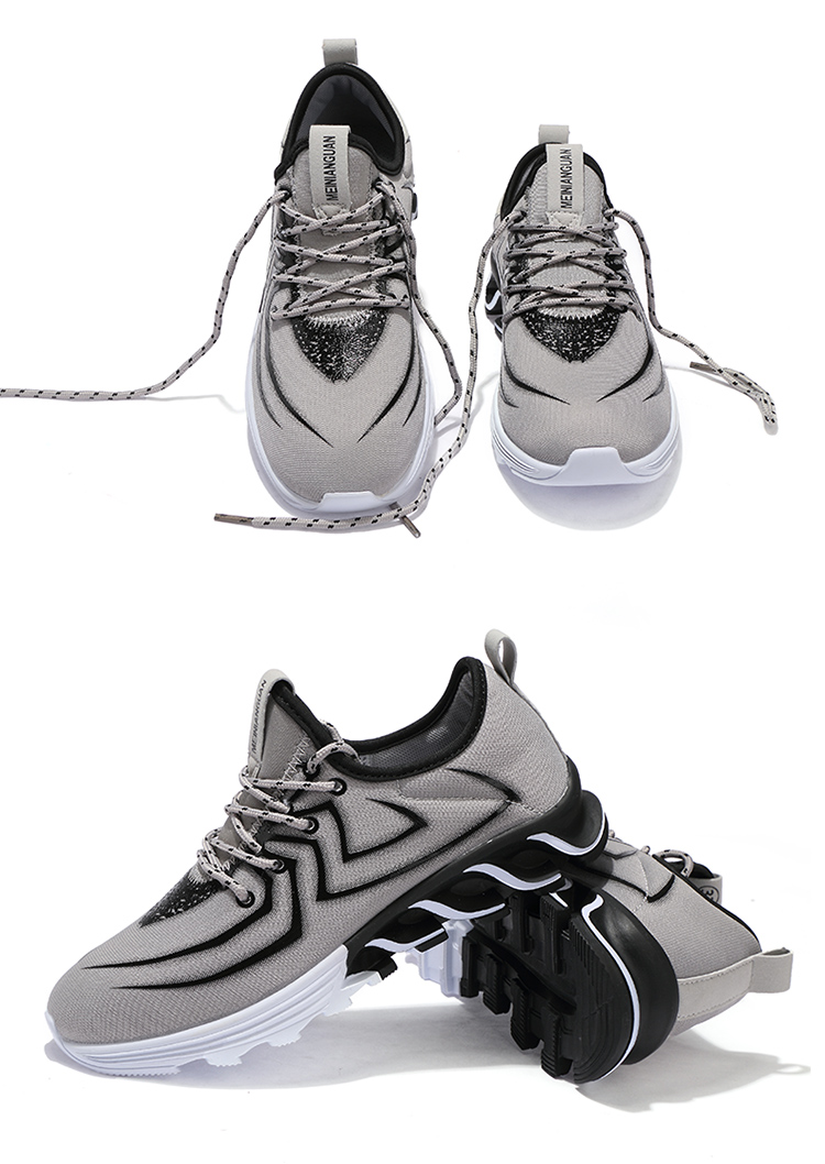 2020 New Arrival Breathable Comfortable Lace Up Men's Casual Shoes Sneakers For Men