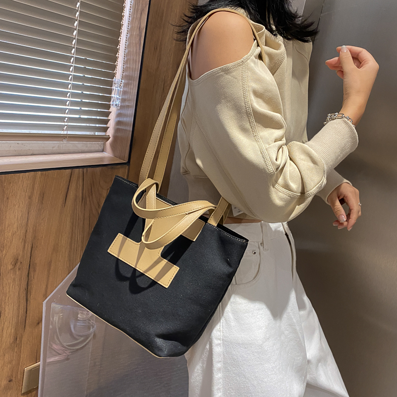 2020 new fashion all-match canvas casual lady tote bag