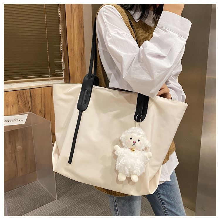 Stylish large volume winter new lady tote bag