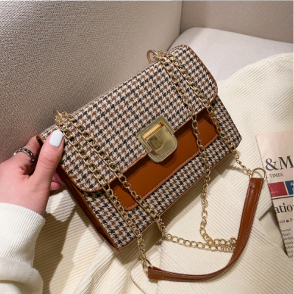 2021 new high fashion fashion foreign style qianbird-type chain lady cross-body bag