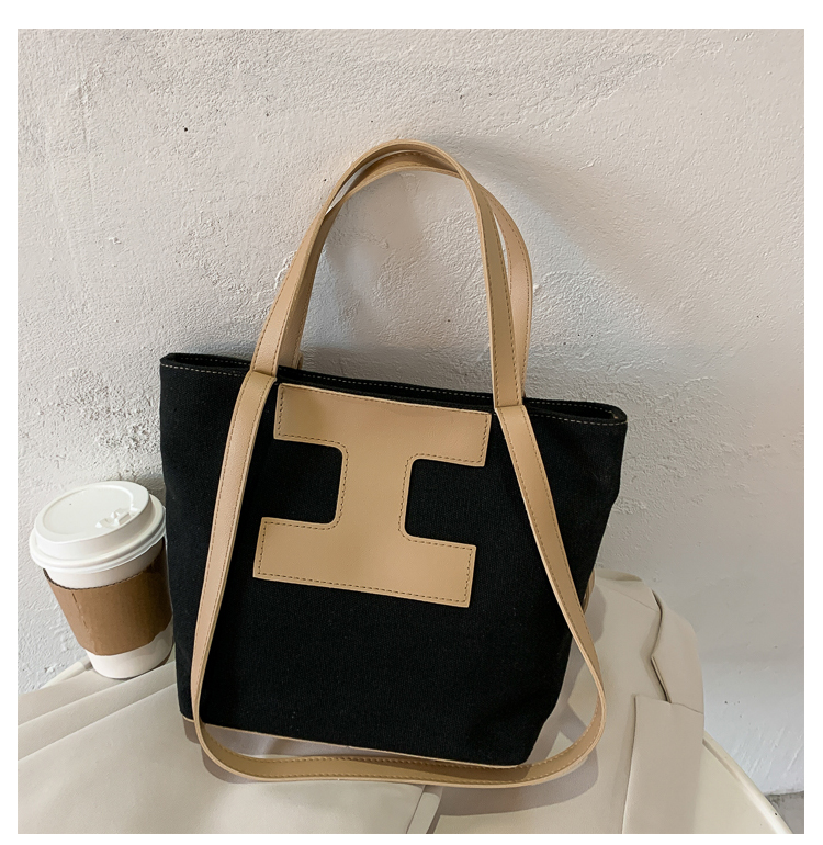 2020 new fashion all-match canvas casual lady tote bag
