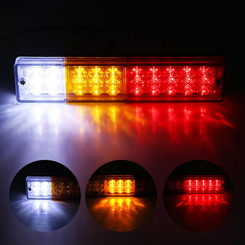 20 LED 12V waterproof truck yacht trailer tail light