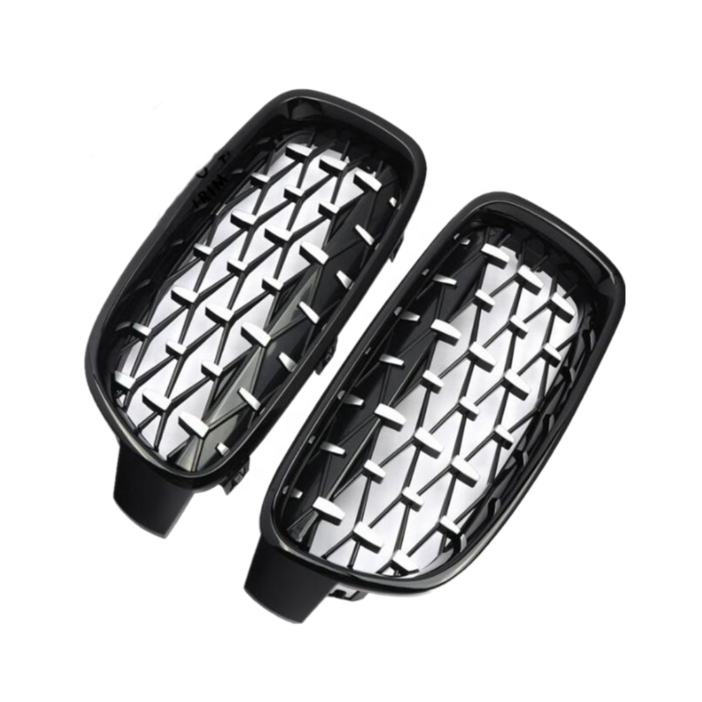 2012-2019 BMW 3 series F30 modified black box silver star grille