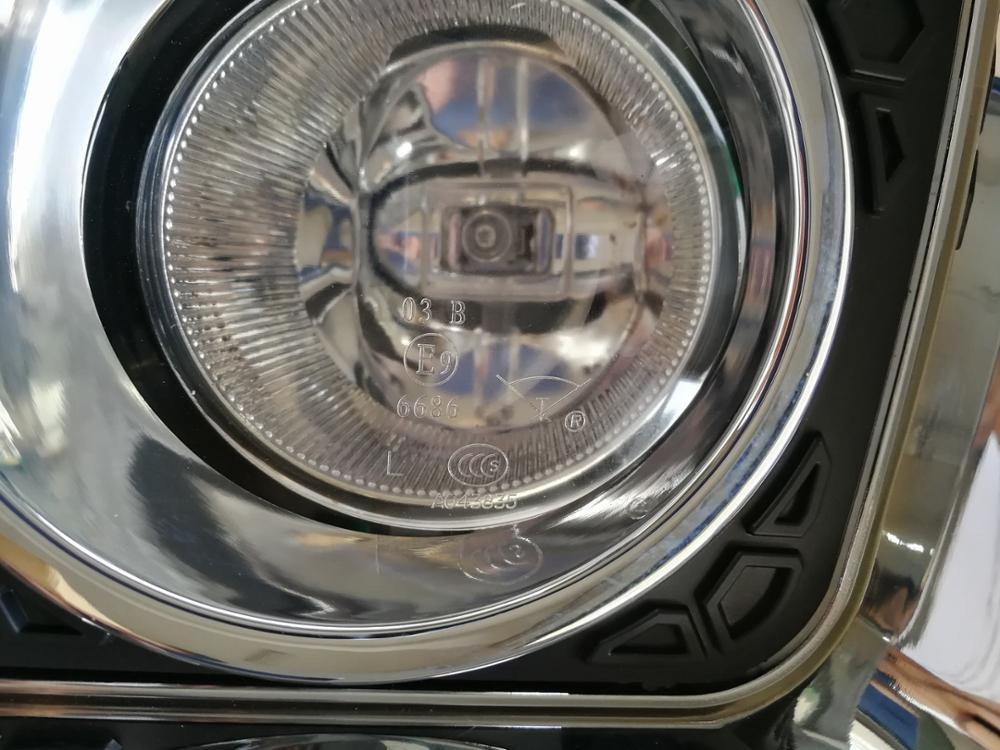 Putro jetbus-3 bus front fiber fog lamps