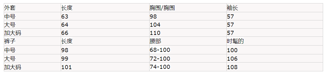 泰国两件式白色有脚少女睡衣
