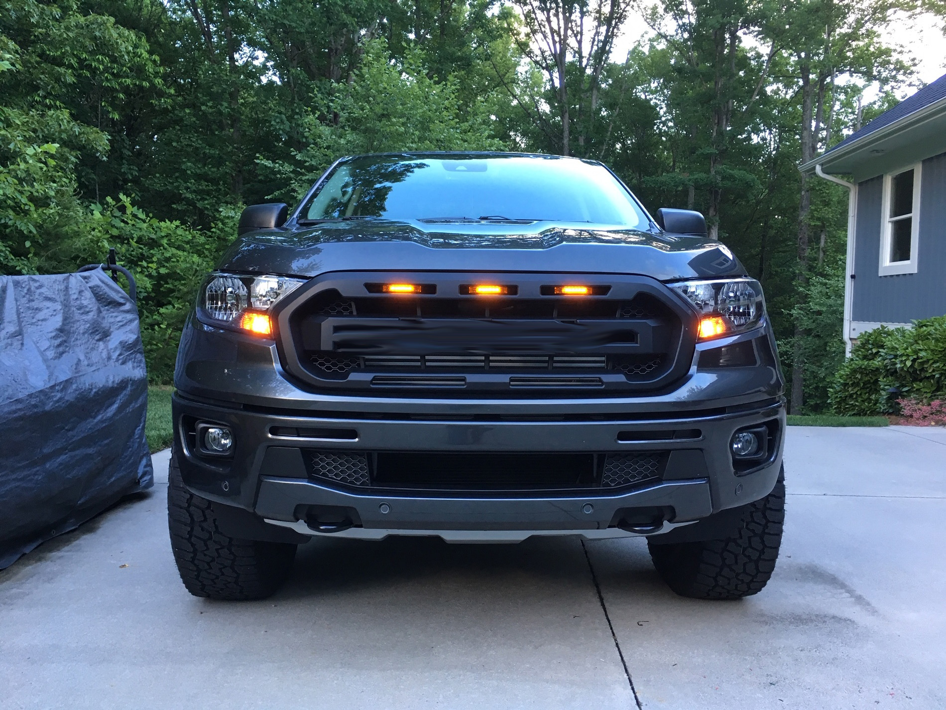 Used for the Ford Ranger Raptor T8 2019 Truck 4x4 Front Grille
