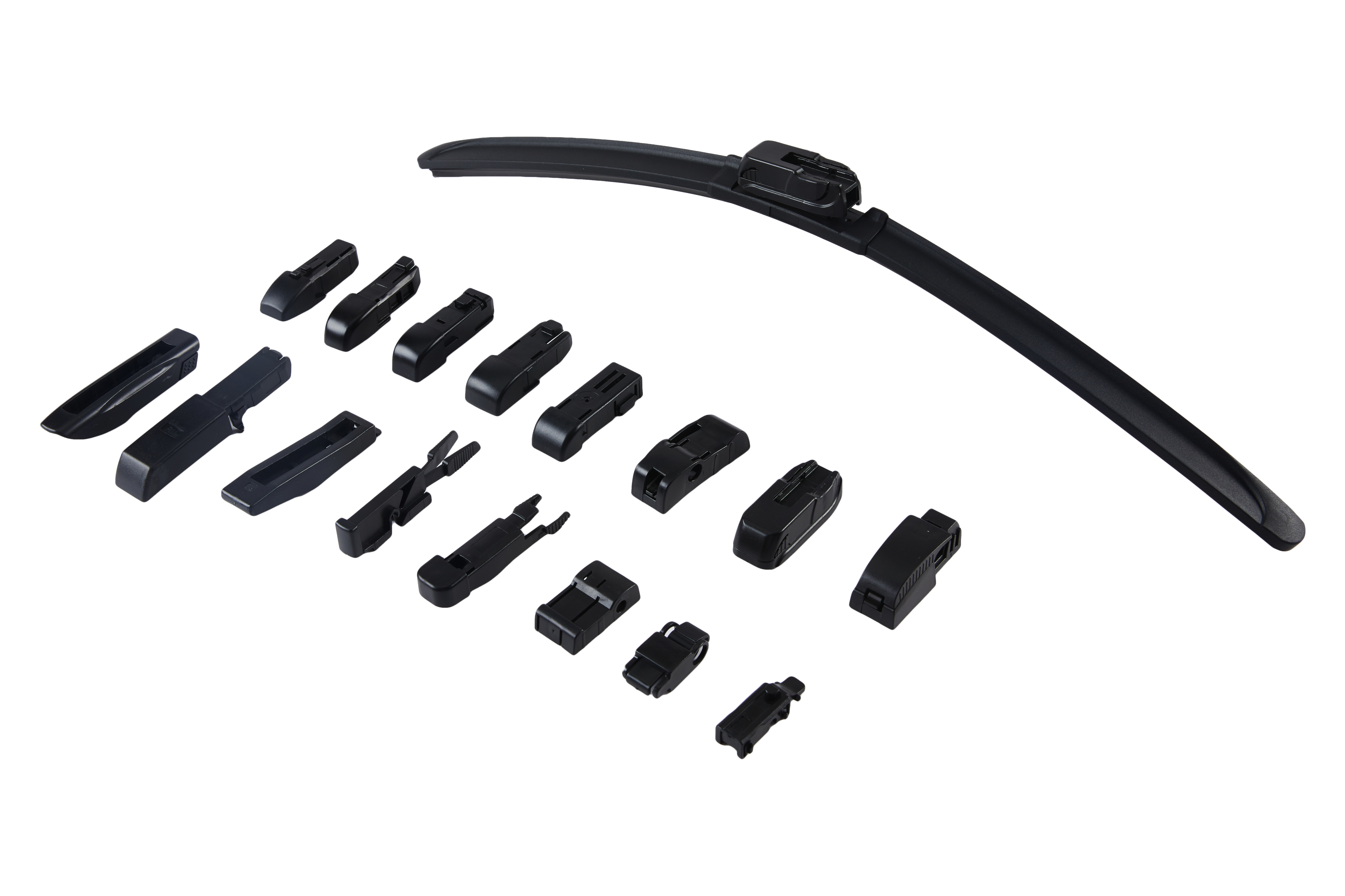 Has a good after-sales service customization of black soft wiper arm