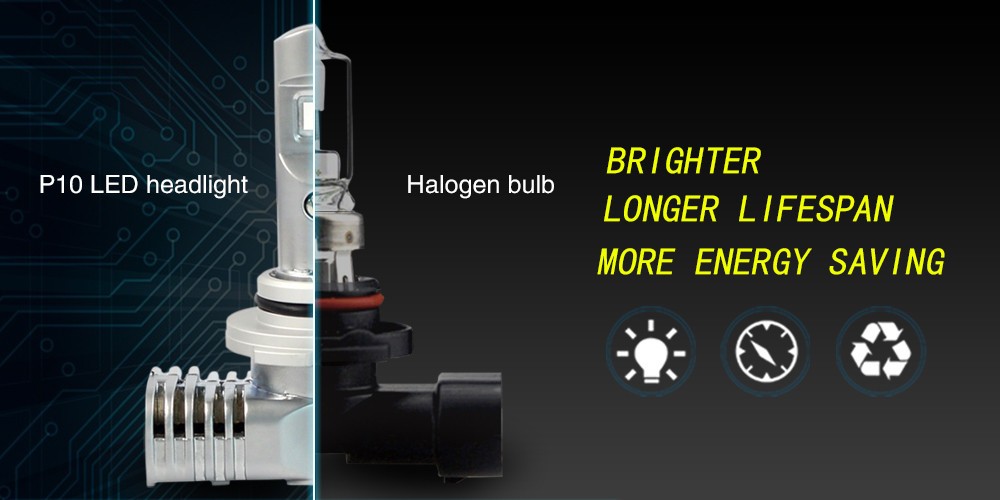 Hot selling H1 H3 H4 H7 H8 H9 H11 9005 9006 9012 LED car headlight 