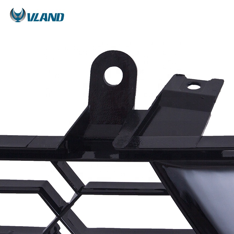 For VLAND Factory wholesales 2014-UP 7th Gen Front middle grille for chevrolet chevy corvette c7 bumper